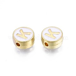 Legierung Emaille-Perlen&nbsp;X-ENAM-N052-006-01K-RS