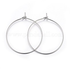 Anillos con dijes para copas de vino de acero inoxidable quirúrgico 316&nbsp;STAS-L214-01F