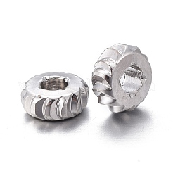 Perles séparateurs en laiton&nbsp;KK-K249-03A-P