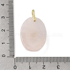 Colgantes naturales de cuarzo rosa&nbsp;GG-CBA7610-06G-02