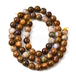 Naturali africane perline opale fili&nbsp;G-S390-06-6mm