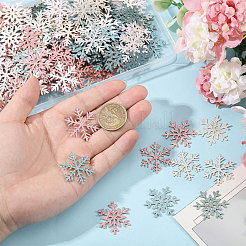 320 confetti de papier flocon de neige de Noël de 4 couleurs&nbsp;DIY-CA0007-97