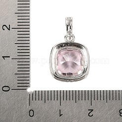 925 pendentif en argent sterling avec zircone cubique pavée&nbsp;STER-C015-01A-02