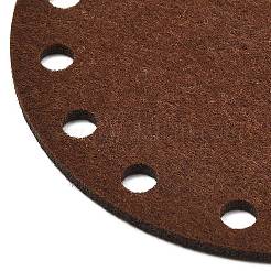 Flacher runder Filzstoff&nbsp;DIY-WH0250-76C