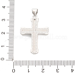 Pendentifs avec zircon cubiques à micro-pavés en laiton&nbsp;KK-H527-31P
