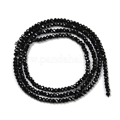 Naturale nero perline spinello fili&nbsp;X-G-P553-F08-01