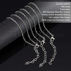 Fabrication de bracelets à chaîne en acier inoxydable 304&nbsp;MAK-UN0001-23