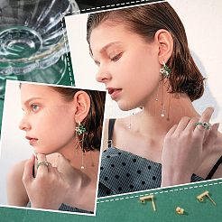 Accesorios para pendientes de acero inoxidable 304&nbsp;STAS-UN0019-62P