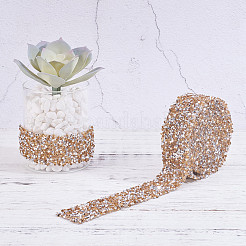 Rhinestone de resina con brillo (adhesivo termofusible en la parte posterior)&nbsp;OCOR-WH0052-01D