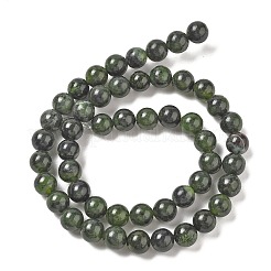 Natürliche Kanada Jade Perlenstränge&nbsp;G-L619-B02-8mm