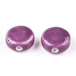 Perline porcellana fatto a mano&nbsp;PORC-Q215-15x14mm-01