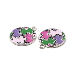 Pendentifs d'émail en alliage&nbsp;ENAM-J650-02P-02
