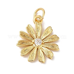 Placage en rack pendentifs en laiton et zircone cubique&nbsp;LS-KK-L216-056G