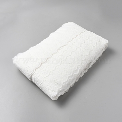 Bordure en dentelle plate en coton et polyester&nbsp;OCOR-WH0109-090