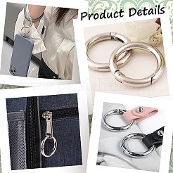 32 Stück 4 Arten Zinklegierung Federtorringe&nbsp;FIND-SC0005-23