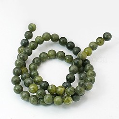 Cuentas de jade natural de taiwán hebras&nbsp;Z0NCT012