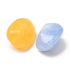 Zweifarbige Acrylperlen in Edelsteinoptik&nbsp;AC-CBA7B05-09