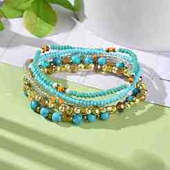 Ensemble de bracelets extensibles&nbsp;BJEW-JB07670-03