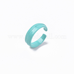 Manschettenringe aus lackierter Legierung&nbsp;RJEW-T011-28B-RS