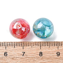Transparentes Harz und natürliche Muschelperlen&nbsp;RESI-B039-09