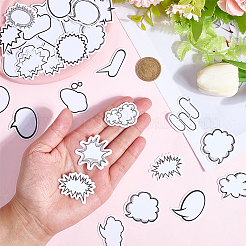 180 Stück selbstklebende Papieraufkleber&nbsp;DIY-SP0005-81