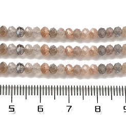 Fili di perline multi-moonstone naturali&nbsp;G-B074-A08-01