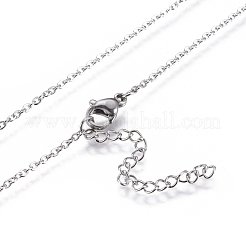 Colliers pendentifs en acier inoxydable 304 anti-ternissement&nbsp;NJEW-F274-03P-A