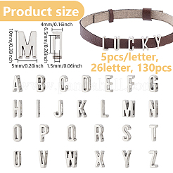 Tibetischen Stil Legierung Alphabet Diacharme&nbsp;TIBEP-PH0004-49AS