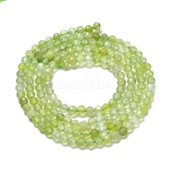 Natur Xiuyan Jade Perlen Stränge&nbsp;G-Z074-A04-01