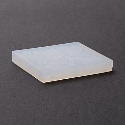 Line & Flat Round & Heart & Star & Flower & Moon riempimento stampi in silicone&nbsp;X-DIY-M029-08