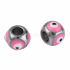 201 cuentas de esmalte de acero inoxidable&nbsp;STAS-N087-59-04P