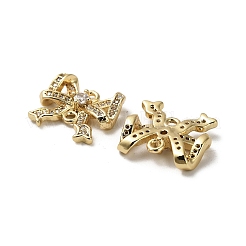 Pendentifs avec zircon cubiques à micro-pavés en laiton&nbsp;LS-KK-B142-35G