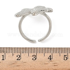 Bagues de manchette en laiton pour femmes&nbsp;RJEW-A083-01P