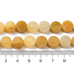 Natürlichen Topas Jade Perlen Stränge&nbsp;G-C159-B02-01
