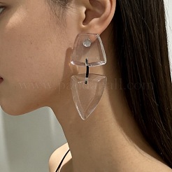 Pendientes colgantes de resina&nbsp;WGC107C-01