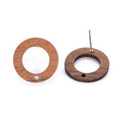 Arete de madera de nogal&nbsp;LS-MAK-N032-035