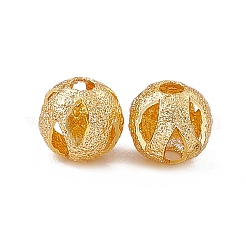 Cremagliera perle di ottone di placcatura&nbsp;KK-G455-06A-G