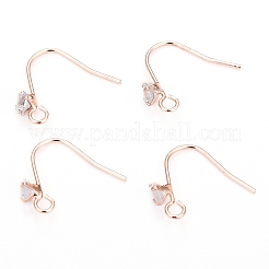 Ganci di orecchini in ottone&nbsp;KK-I681-14