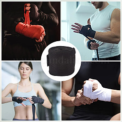 Boxhandbandage aus Baumwolle&nbsp;AJEW-WH201193-01B