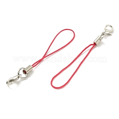 50 Stück 5-farbige Polyesterschnur-Handygurte&nbsp;MOBA-YW0001-03