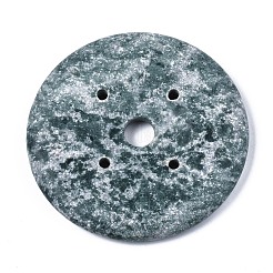 Natürlicher grüner Fleck Jaspis große Anhänger&nbsp;G-S359-310
