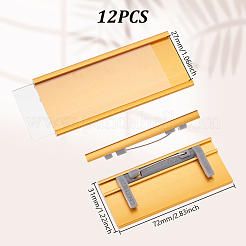 Namensschildhalter aus Aluminiumlegierung&nbsp;FIND-WH0176-26G