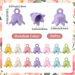 36 Stück Backfarbe Legierungsanhänger&nbsp;FIND-SP0004-16A