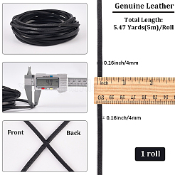 5 m cordon en cuir de vachette&nbsp;WL-GF0001-26A-04