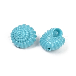 Cuentas talladas de coral sintético&nbsp;CORA-S025-03D