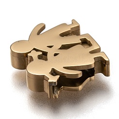 Charms scorrevoli in acciaio inossidabile 304&nbsp;STAS-P270-40G