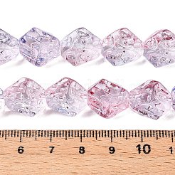 FilI di perline in vetro placcato&nbsp;EGLA-N012-09H