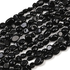 Natürlichen Obsidian Perlen Stränge&nbsp;G-K395-B06-01