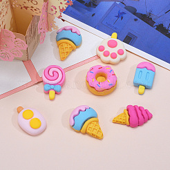 35 Stück 7-Stil-Harz-Decoden-Cabochons&nbsp;RESI-CJ0001-167