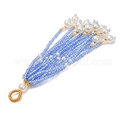 Grands pendentifs en perles de plastique&nbsp;PL-CBA0279-01C